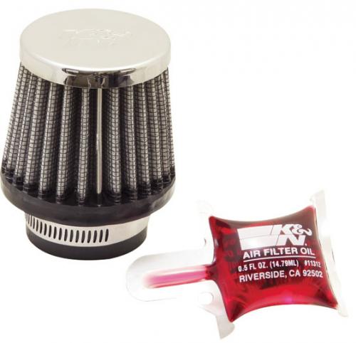 K&N UNIVERSAL FILTER CHROME RC-0790