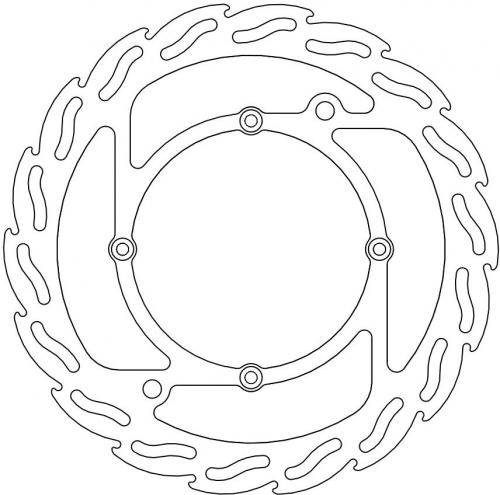 MOTO MASTER 110259, FLAME FIXED DISC 260
