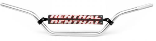 RENTHAL HANDLEBAR 838-01-SI-05-185 22MM SILVER-PADDED