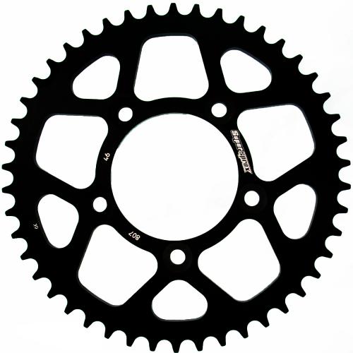 SUPERSPROX SUPERSPROX REAR ALU 46T, BLACK, 525 SU280746B