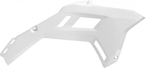 RTECH RADIATOR SCOOPS CRF REVOLUTION WHITE