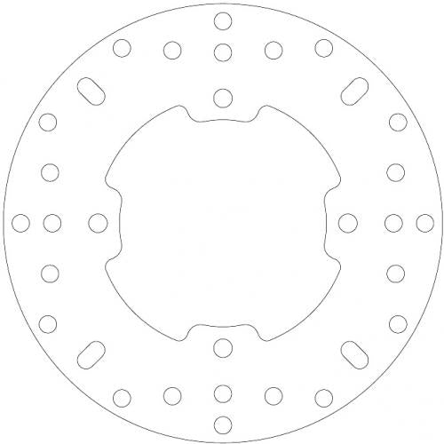 EBC BRAKE DISC MD6383D ENDURO AND MOTO-X BRAKE DISCS