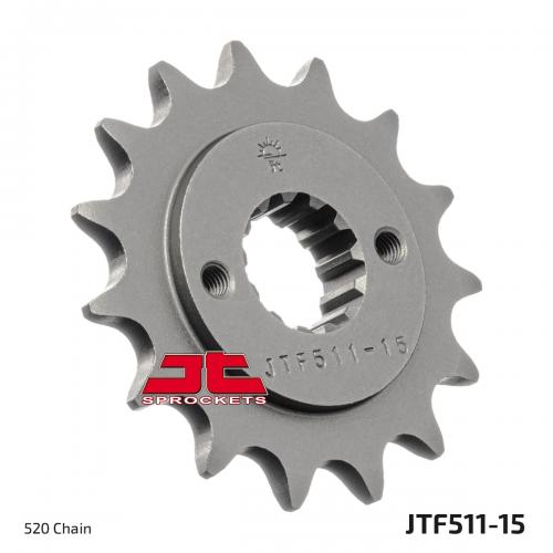 JT SPROCKETS FRONT STEEL 15T, 520 JTF051115