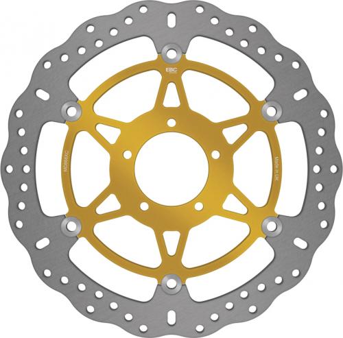 EBC BRAKE DISC MD868XC 6 BUTTON FLOAT WAVE DISC