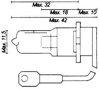 ELECTRICAL 12V 55W H3 HALOGEN BULB EU453