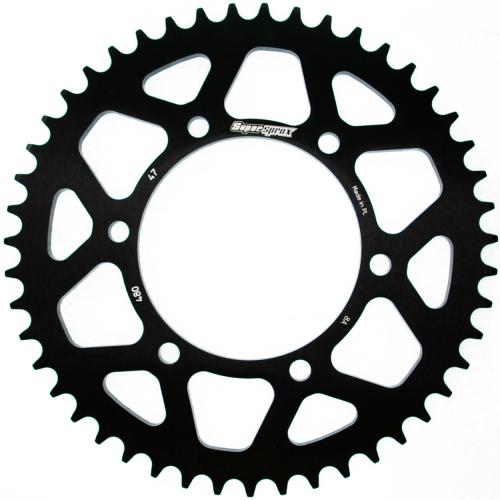 SUPERSPROX SUPERSPROX REAR ALU 47T, BLACK, 525 SU248047B