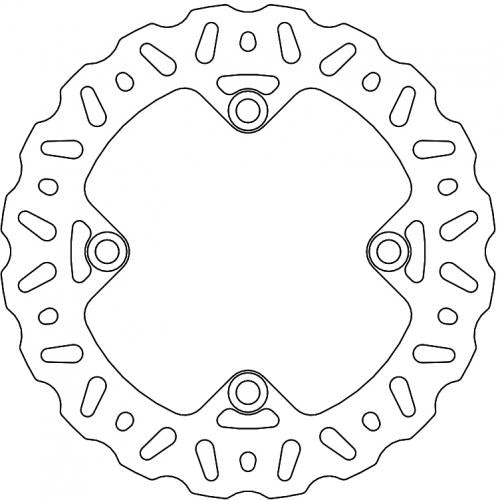 MOTO MASTER 110803, NITRO REAR DISC