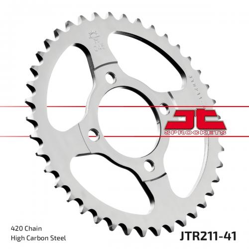 JT SPROCKETS REAR STEEL 41T, 420 JTR021141