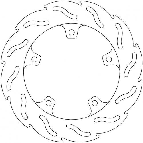 MOTO MASTER 110416, FLAME FIXED DISC 220