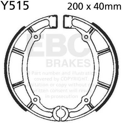 EBC Y515 EBC BRAKE SHOES