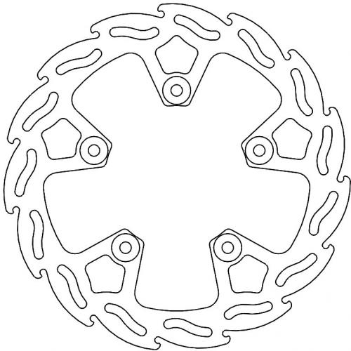 MOTO MASTER 110926, FLAME FIXED DISC