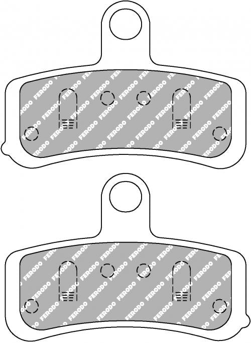 FERODO FDB2250ST BRAKE PADS SINTER