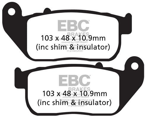EBC FA 381 EBC DISC PADS