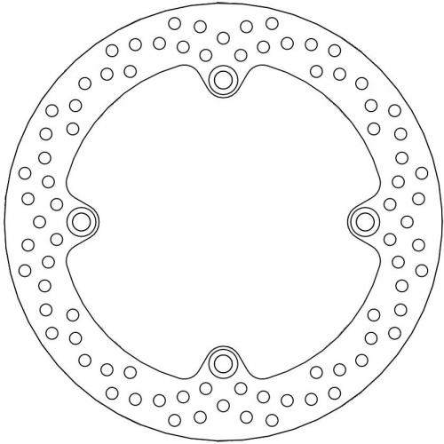 MOTO MASTER 110467, HALO FIXED DISC 256