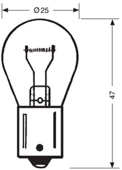 ELECTRICAL (10 PACK) D BULB 6V 21W SCC 317