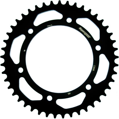 SUPERSPROX SUPERSPROX REAR STEEL 45T, BLACK, 520 SU4130845B