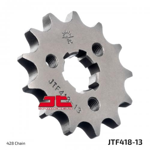 JT SPROCKETS FRONT STEEL 13T, 428 JTF041813