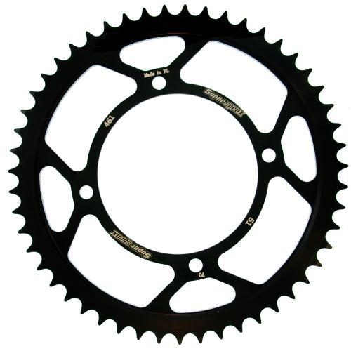 SUPERSPROX SUPERSPROX REAR STEEL 51T, BLACK SU446151B