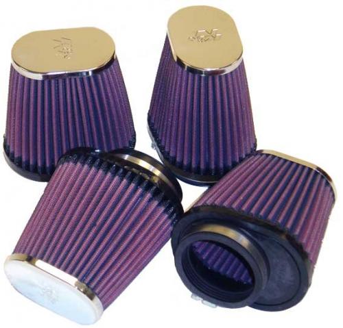 K&N UNIVERSAL FILTER CHROME RC-2814