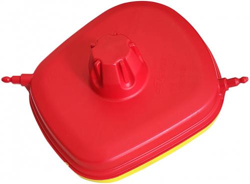 RTECH AIR BOX COVER BETA RED/YELLOW
