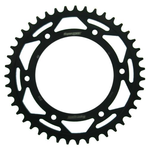 SUPERSPROX SUPERSPROX REAR STEEL 43T, BLACK, 520 SU421043B