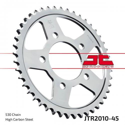 JT SPROCKETS REAR STEEL 45T, 530 JTR201045
