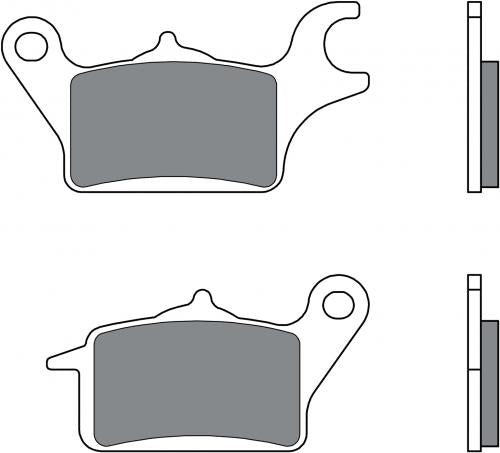BREMBO 07KA30CC BRAKE PADS ORGANIC