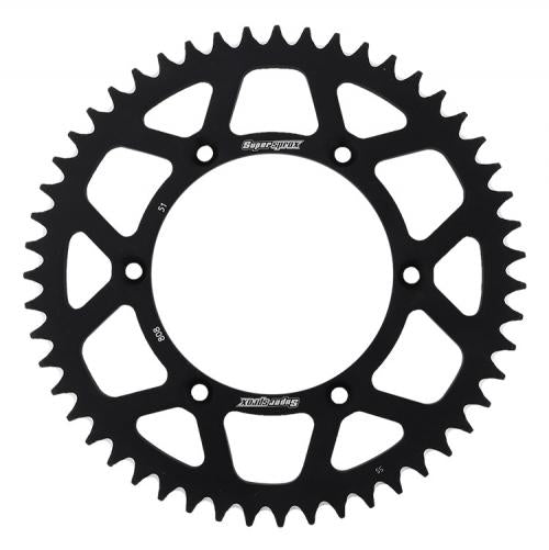 SUPERSPROX SUPERSPROX REAR ALU 51T, BLACK, 520 SU280851B