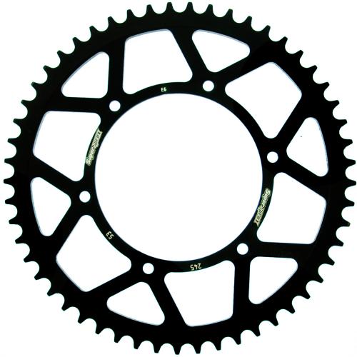 SUPERSPROX SUPERSPROX REAR STEEL 53T, BLACK, 520 SU424553B