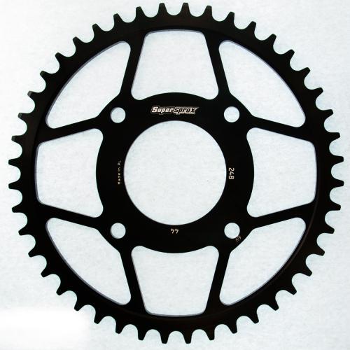 SUPERSPROX SUPERSPROX REAR STEEL 44T, BLACK SU424844B