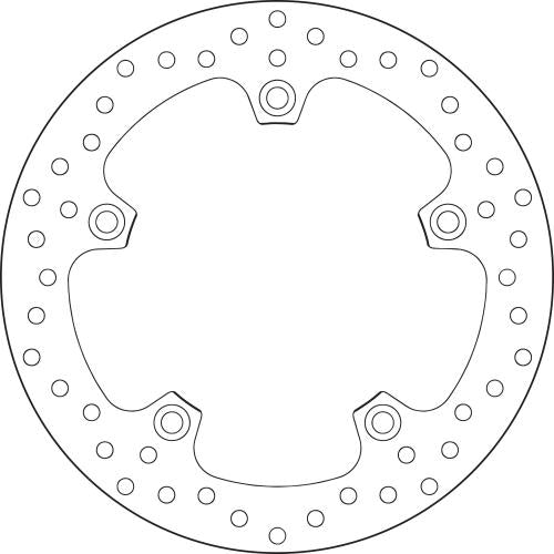BREMBO BRAKE DISC, 68B407G0