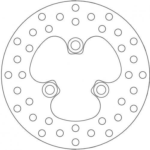 MOTO MASTER 110151, ROUND FIXED DISC 170