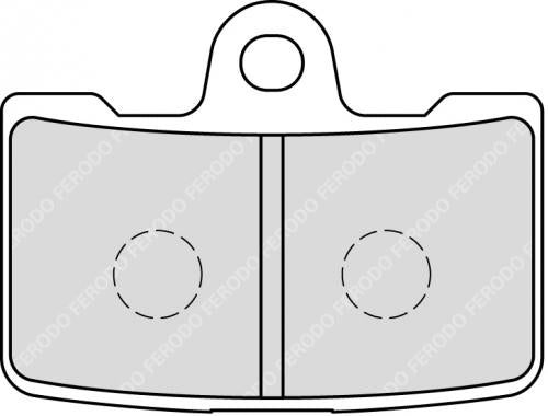 FERODO FDB2240CPRO BRAKE PADS CERAMIC