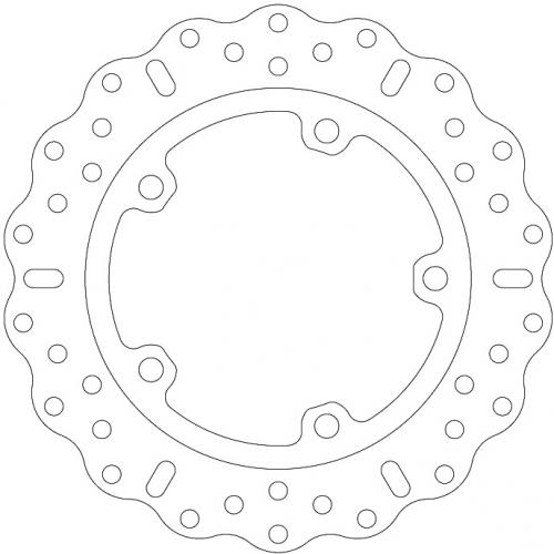 EBC BRAKE DISC MD1185C EBC CONTOUR BRAKE DISC
