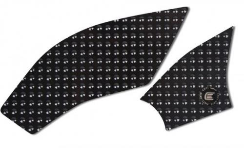 R&G EAZI-GRIP BLACK TANK GRIPS -EVO RGEVO937BL