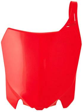 RTECH FRONT NUMBER PLATE HONDA RED 565210145