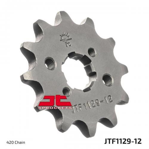 JT SPROCKETS FRONT STEEL 12T, 420 JTF112912