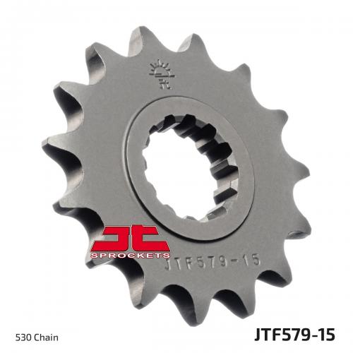 JT SPROCKETS FRONT STEEL 15T, 530 JTF057915