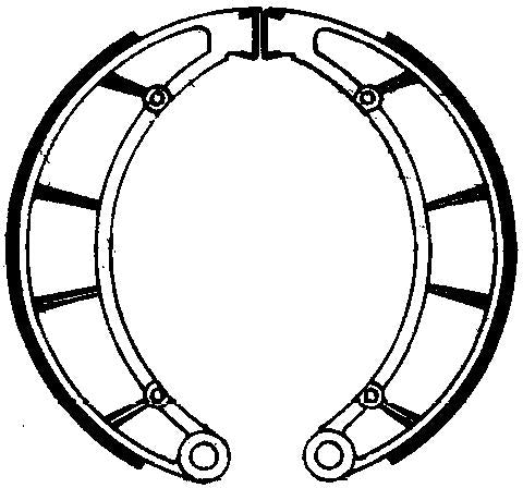 FERODO FSB796 BRAKE SHOES