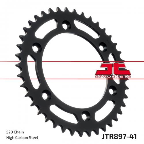 JT SPROCKETS REAR STEEL 41T, 520 JTR089741