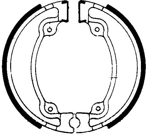 FERODO FSB709 BRAKE SHOES