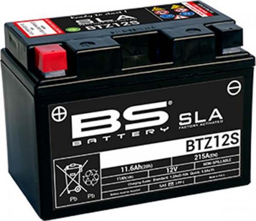 BS BATTERY BTZ12S YTZ12S SLA FACTORY ACTIVATED BS BATTERY