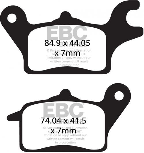 EBC FA 691 EBC DISC PADS