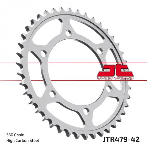 JT SPROCKETS REAR STEEL 42T, 530 JTR047942