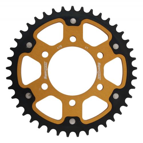 SUPERSPROX SUPERSPROX REAR STEALTH 41T, GOLD, 520 SU647841G
