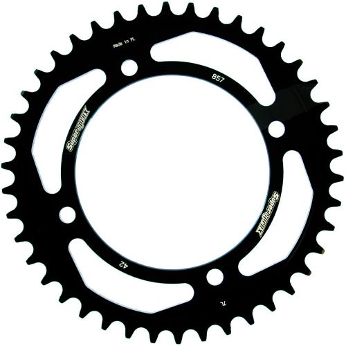 SUPERSPROX SUPERSPROX REAR STEEL 42T, BLACK, 520 SU485742B
