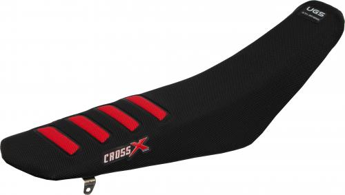 CROSS X UGS SEAT COVER, BLACK/RED (COLOR WAVE) UFM1172BR