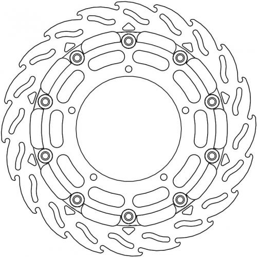 MOTO MASTER 112191, FLAME 5,5MM RACING SERIES