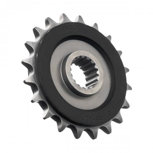 JT SPROCKETS FRONT STEEL 20T RB, 525