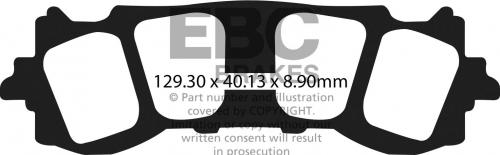 EBC FA 717HH EBC DISC PADS
